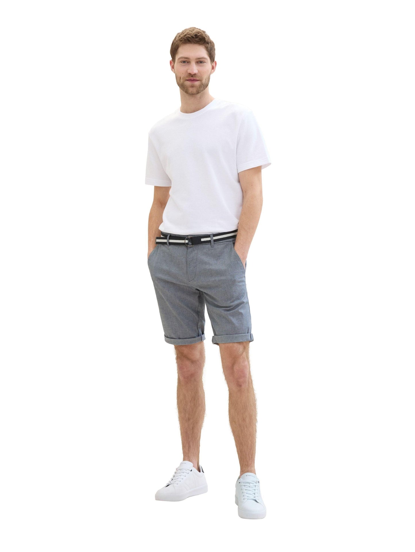 Tom Tailor Herren Shorts blau