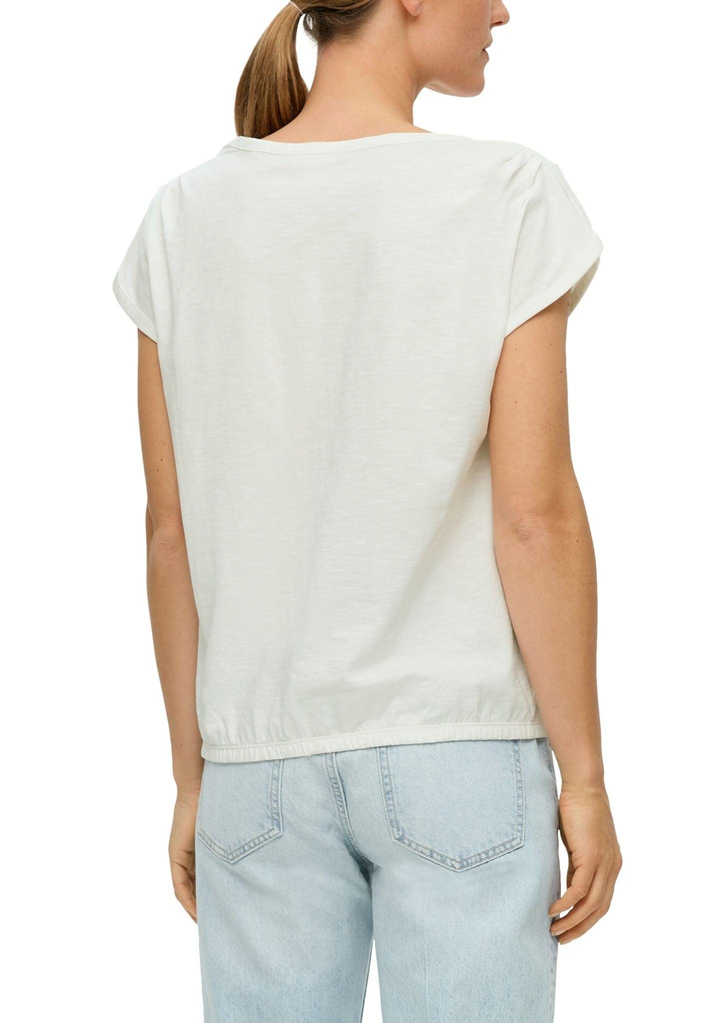 s. Oliver Damen Top weiß