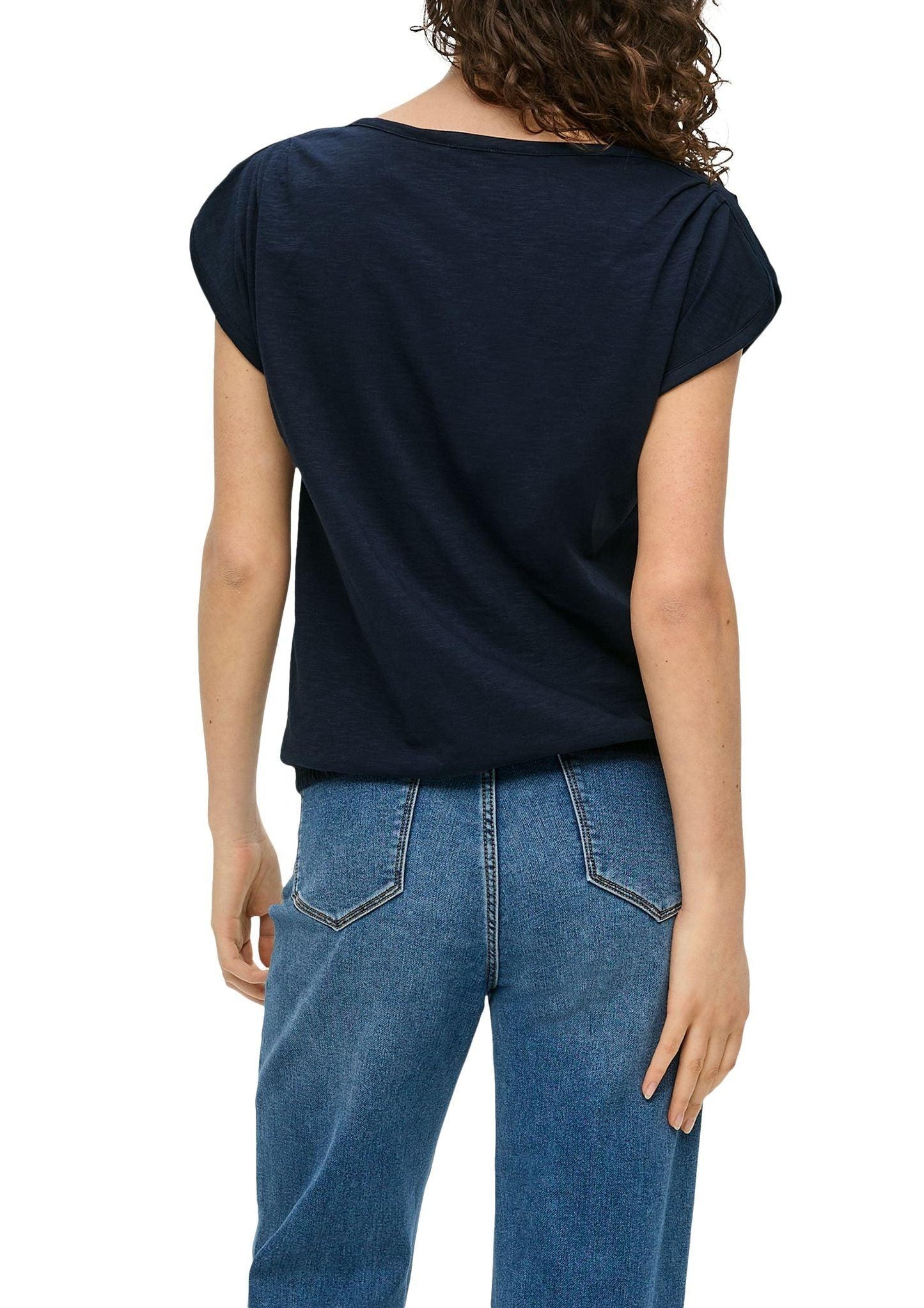 s. Oliver Damen Top blau