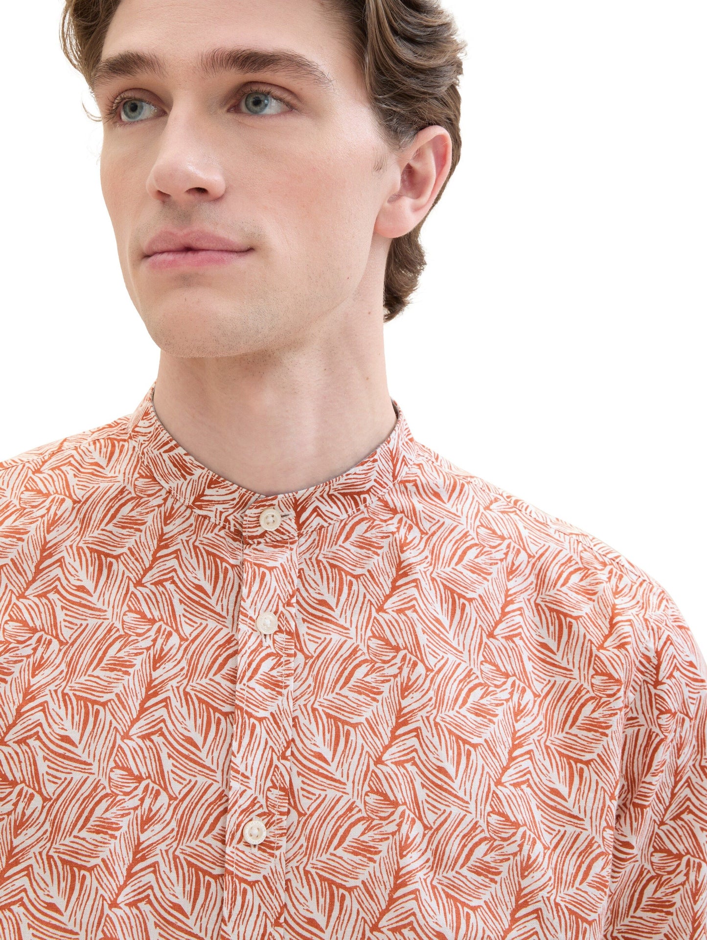 Tom Tailor Herren Hemd orange