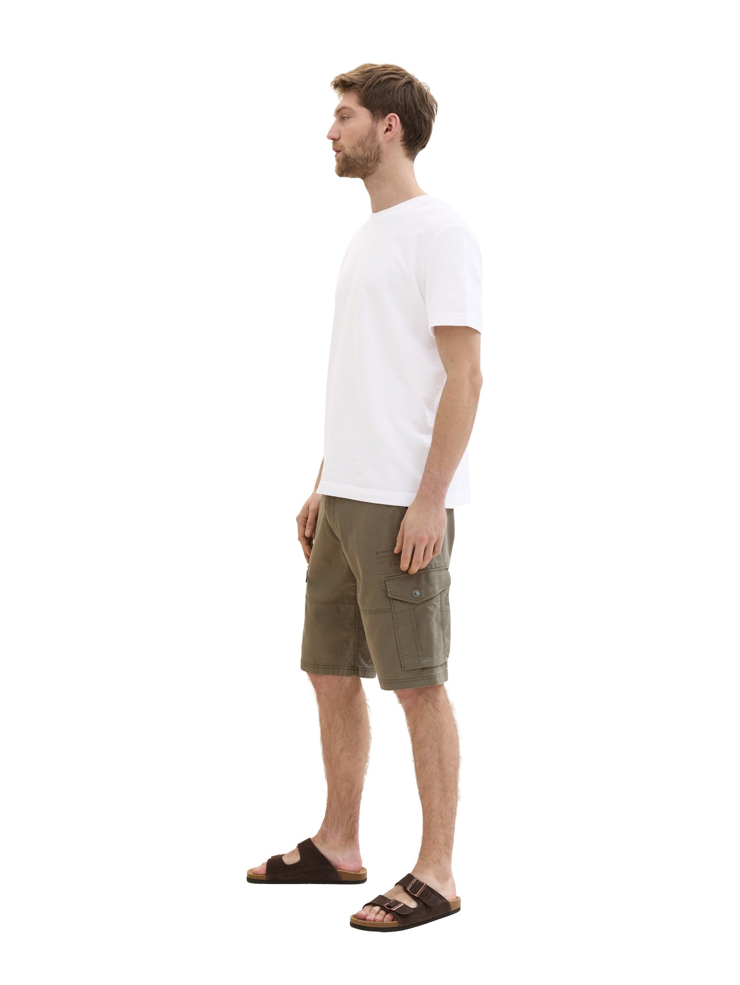 Tom Tailor Shorts grün