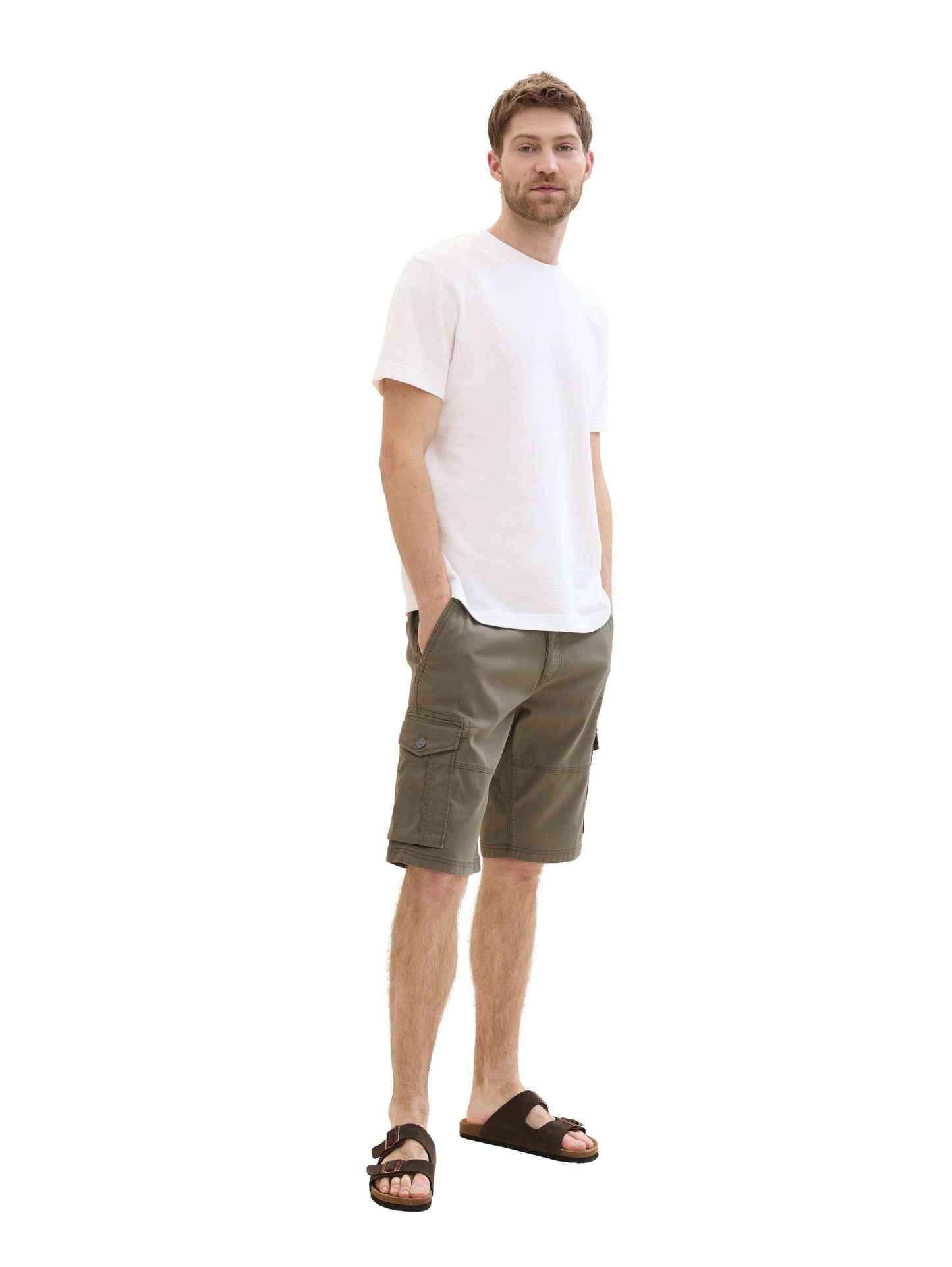 Tom Tailor Shorts grün