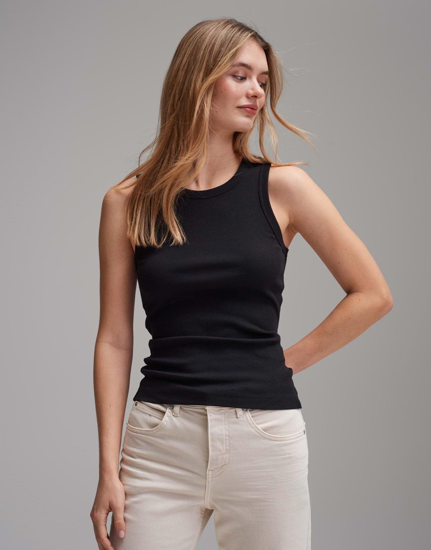 Opus Damen Top Ilesso schwarz