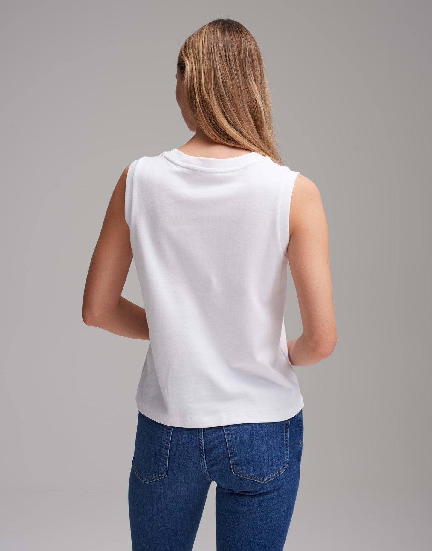 Opus Damen Top Ilayda weiß