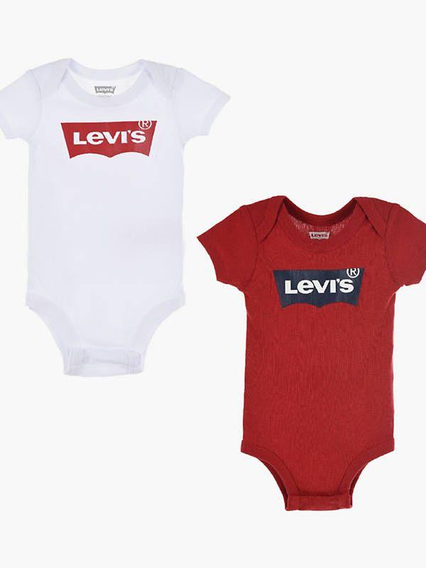 Levis Kids – Levis Kids Batwing 2PK Bodysuit