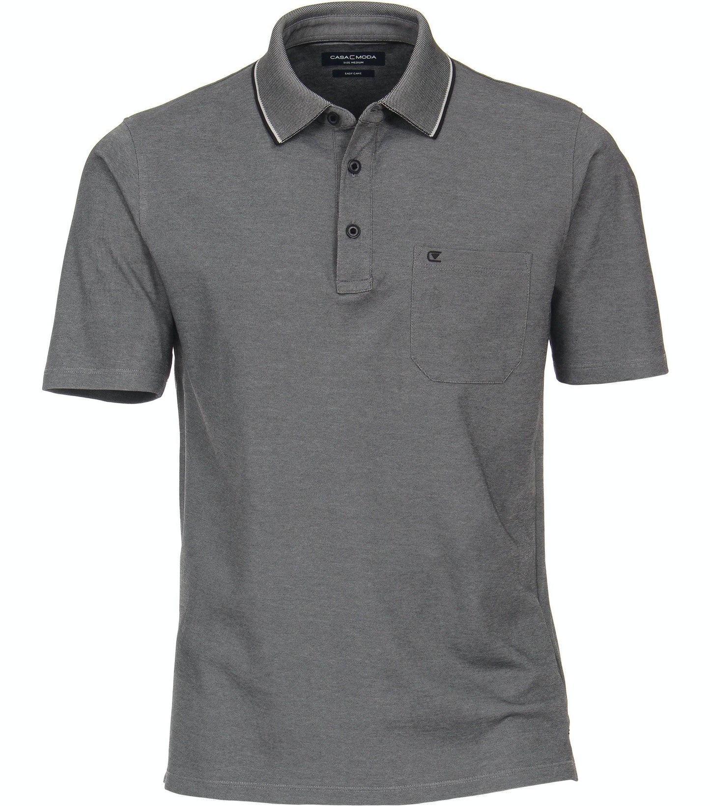 Casa Moda Herren Polo-shirt 3XL grau
