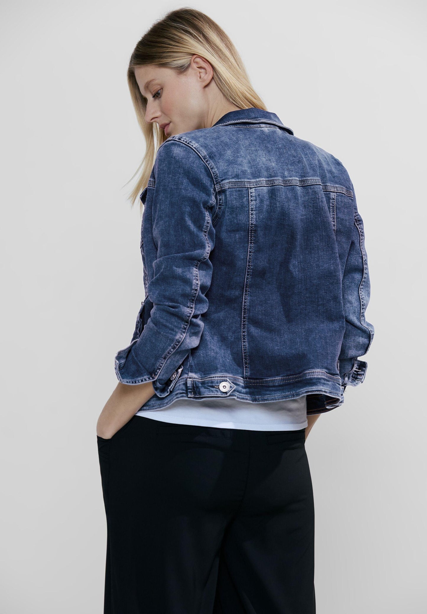 Cecil Damen Jeansjacke blau