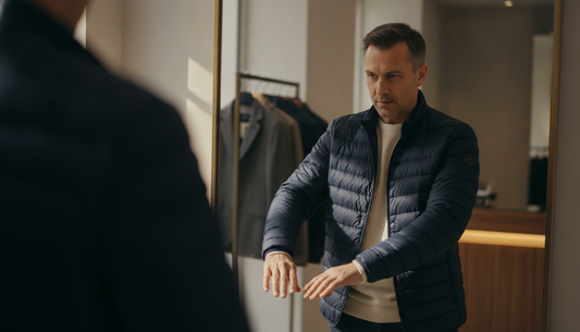 Casa Moda Herren Steppjacke: Passform im Alltag prüfen
