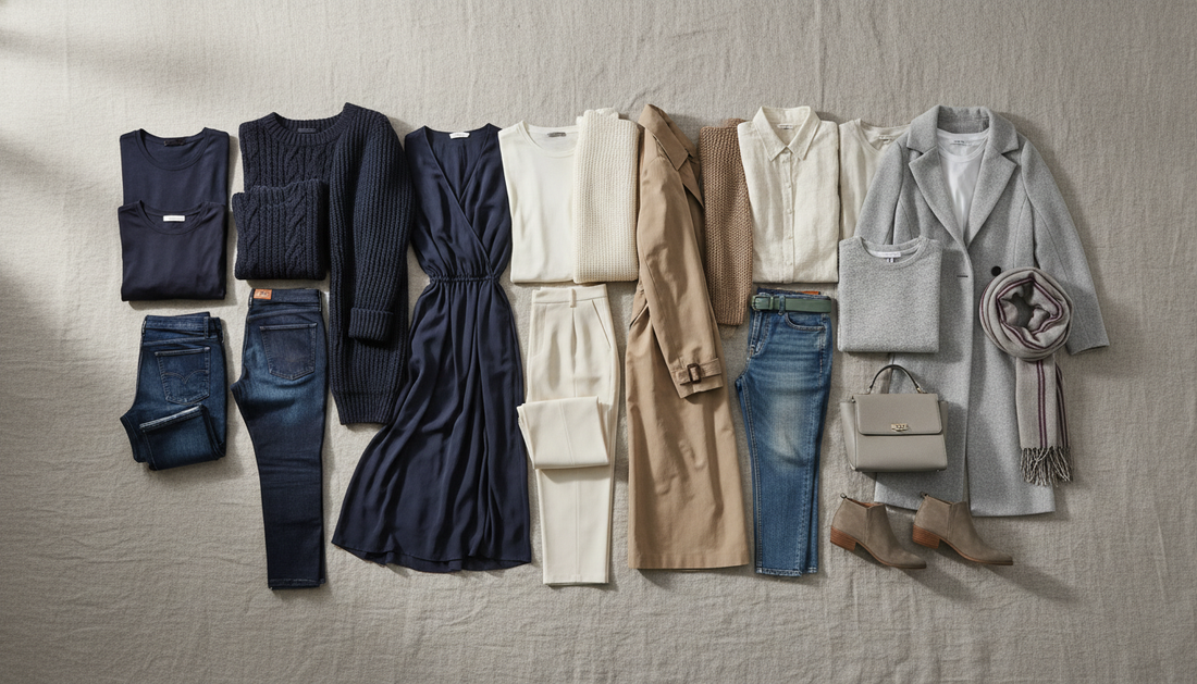 Capsule Wardrobe Damen 2026: Kernteile & Farben