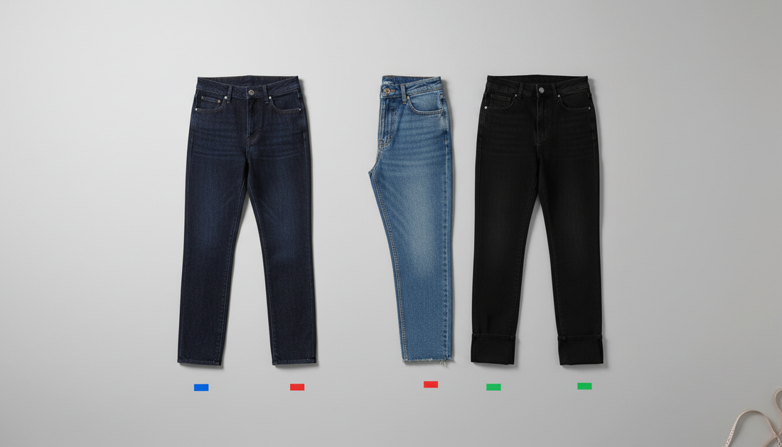 Jeans für kleine Frauen 2026: Proportionen und Länge