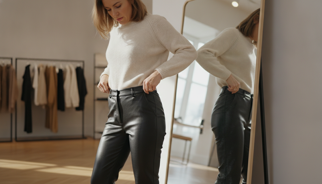 Soyaconcept Lederhose auswählen: Passform und Materialcheck