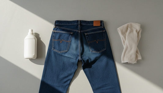 Wie wäscht man Jeans richtig: Schonend dosieren