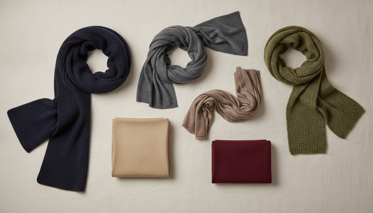 Schals 2026: Material, Länge und Farbe