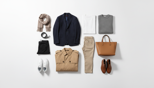 Minimalistische Garderobe 2026: Basis, Farben, Materialien