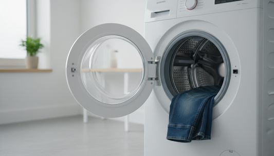 Jeans richtig waschen: Temperatur, Waschmittel & Tipps