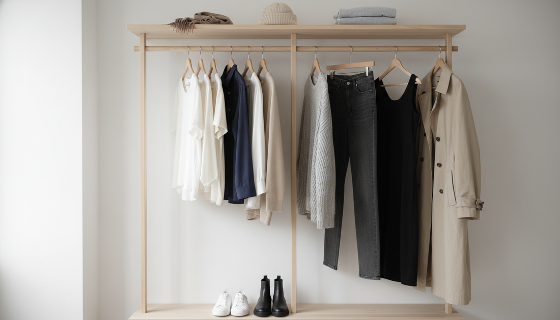 Was ist eine minimalistische Garderobe 2026: Grundlagen