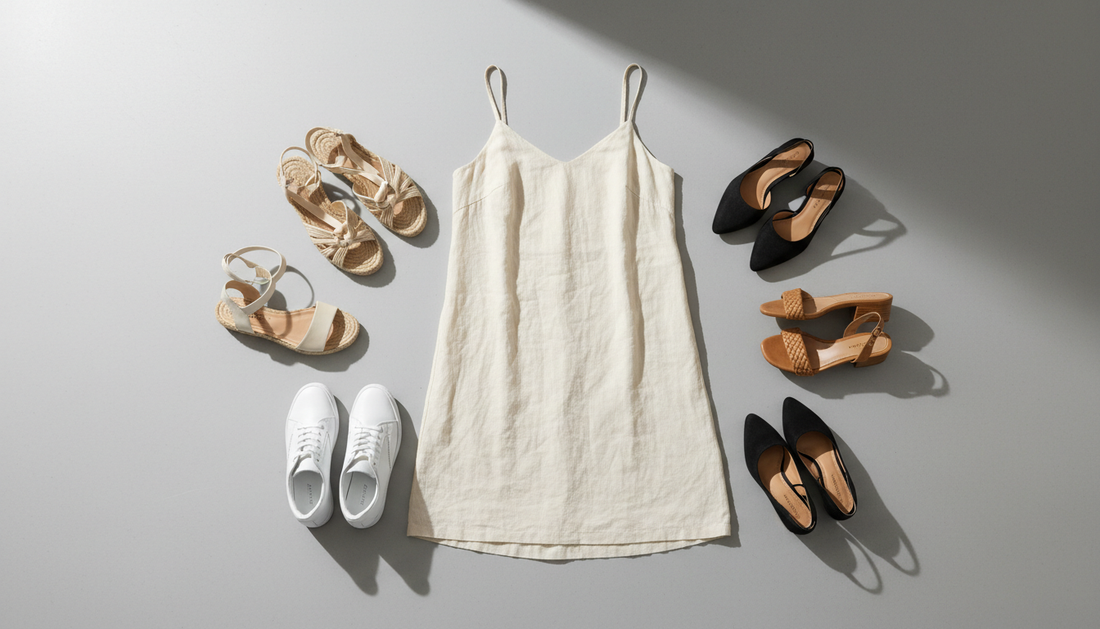 Welche Schuhe zum Sommerkleid 2026: Regeln und Tipps