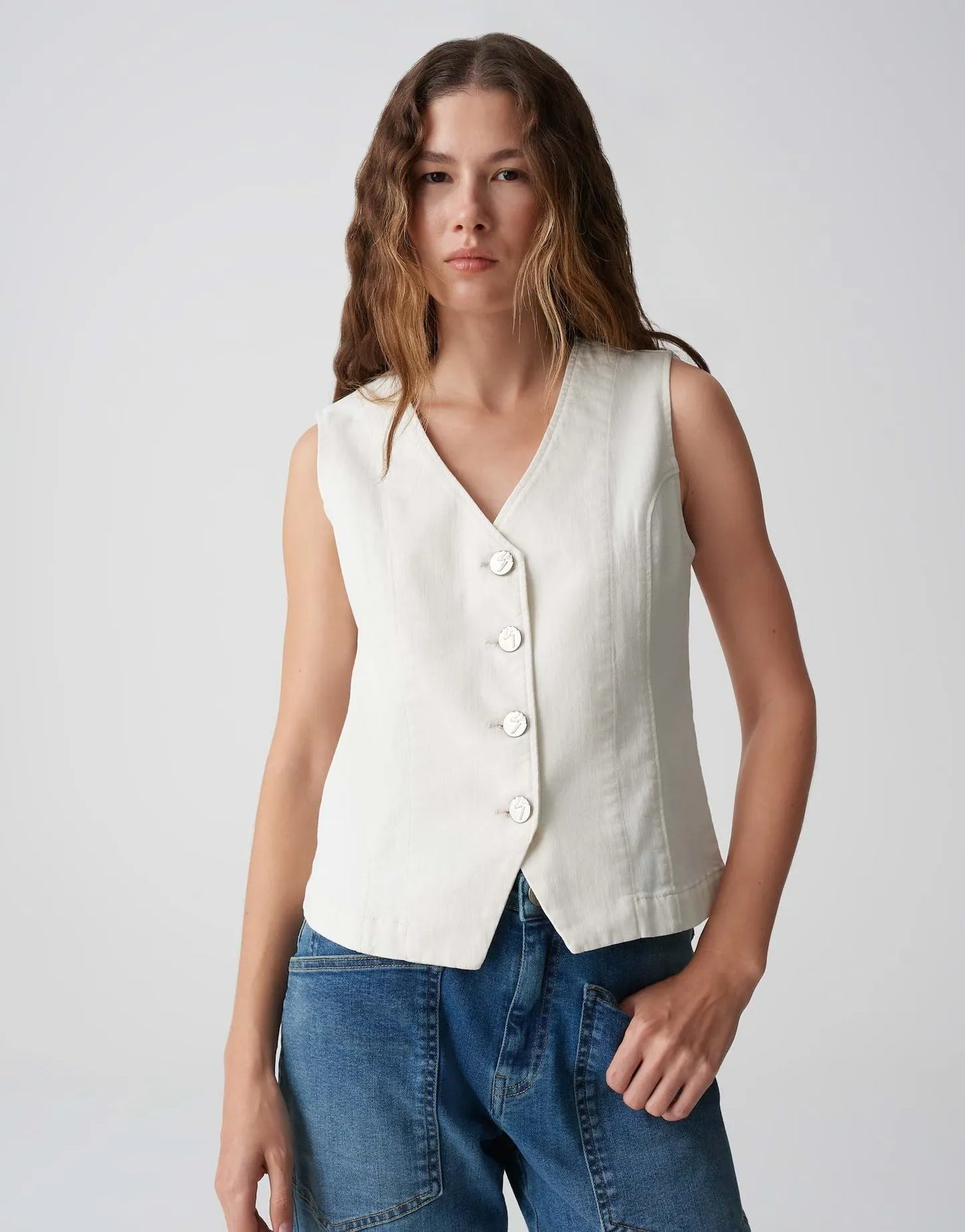 OPUS – Opus Damen Jeansweste Wilya