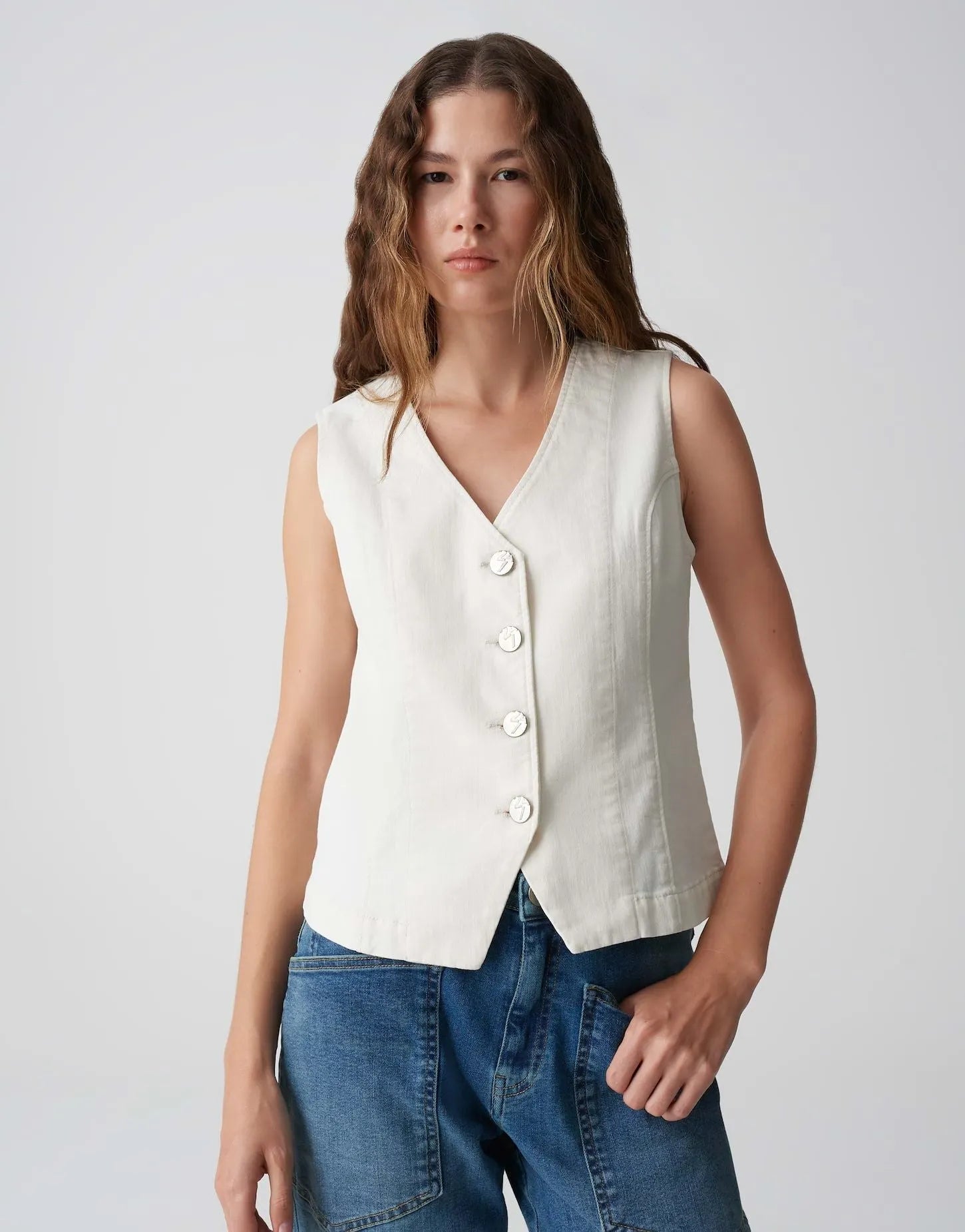 OPUS – Opus Damen Jeansweste Wilya
