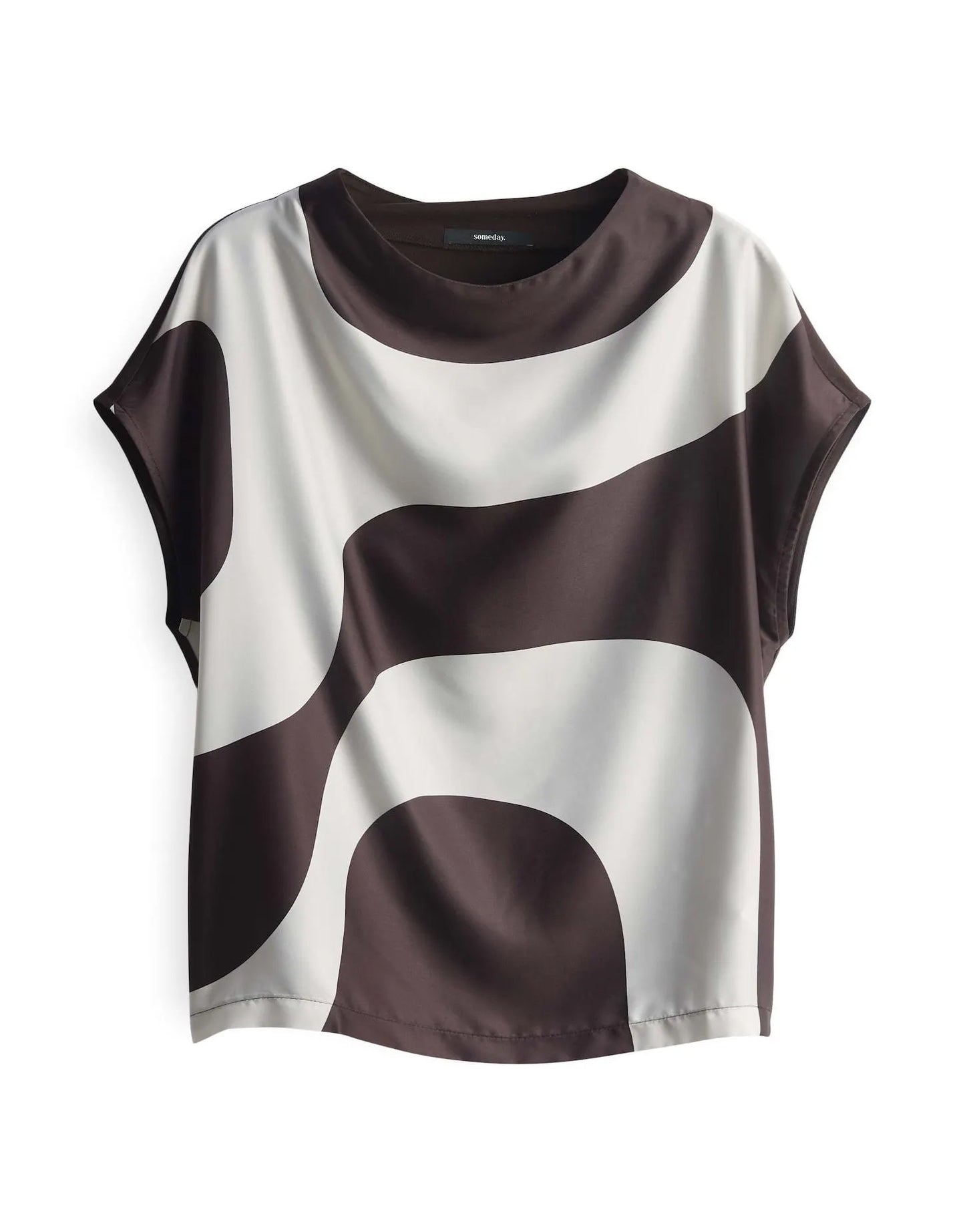 someday – someday Damen Shirt Kesora print