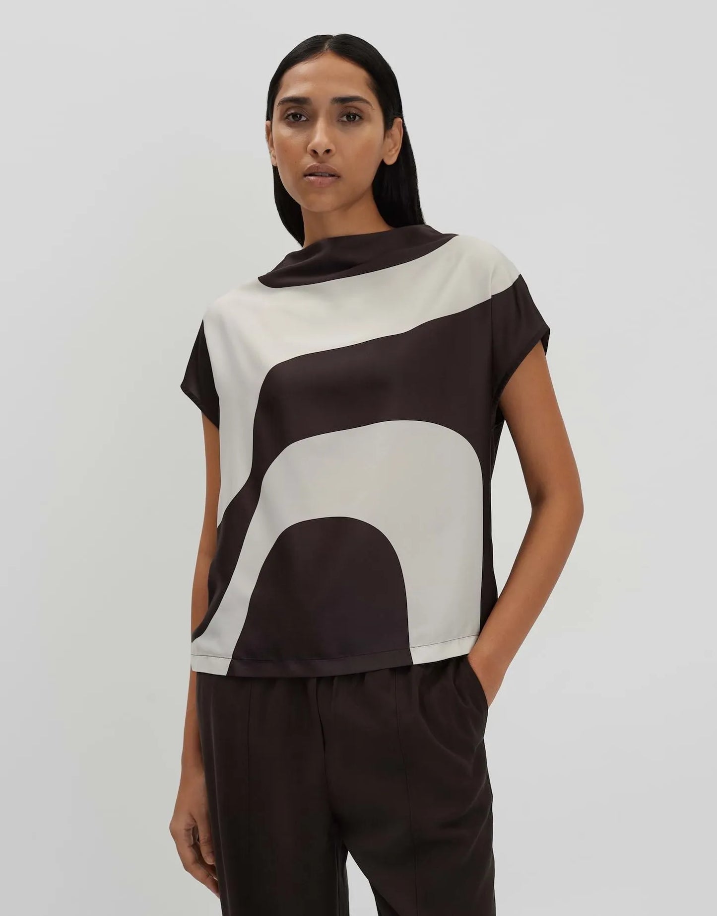 someday – someday Damen Shirt Kesora print