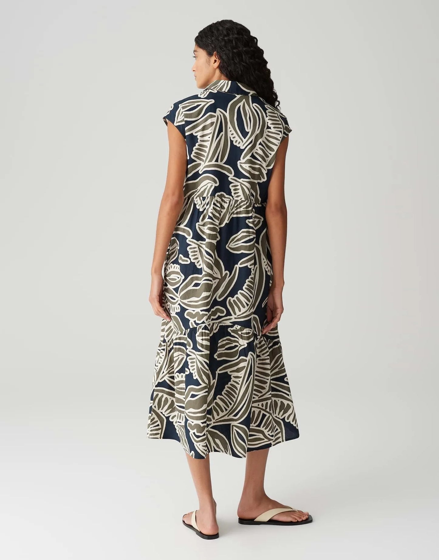 OPUS – Opus Damen Midikleid Werisa tropical