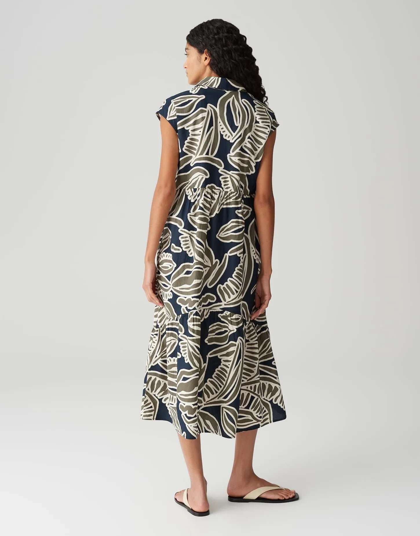 OPUS – Opus Damen Midikleid Werisa tropical