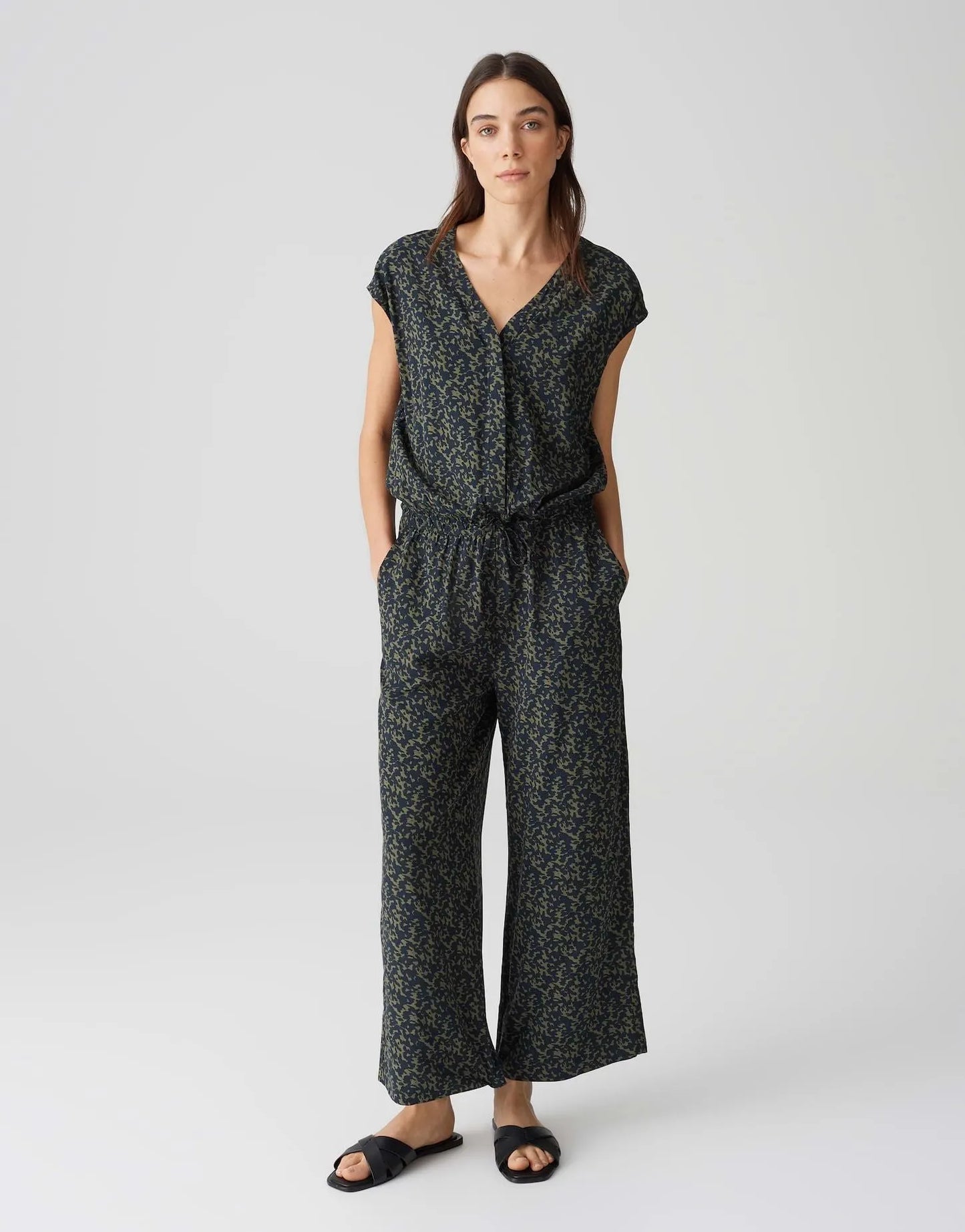 OPUS – Opus Damen Jumpsuit Moneli shadow