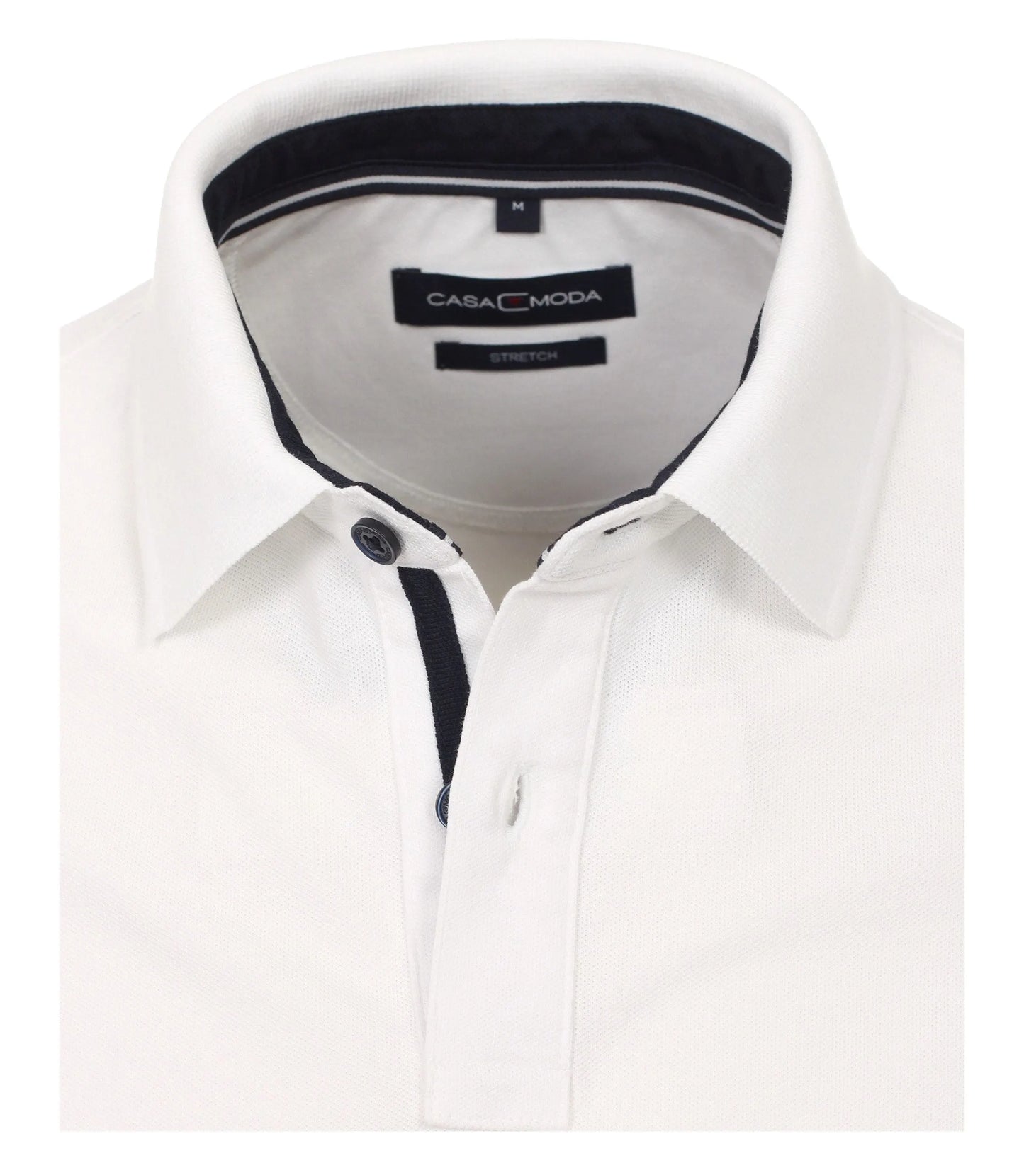 Casa Moda – Casa Moda Herren Poloshirt in Weiß