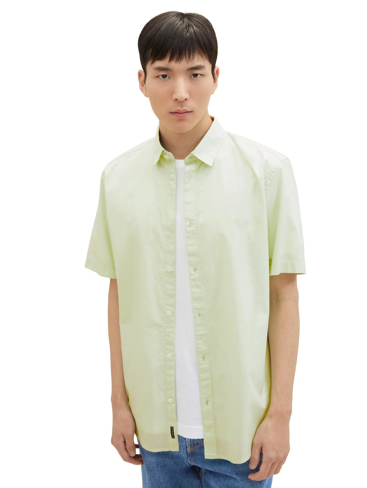 Tom Tailor – Tom Tailor Herren Basic Kurzarmhemd