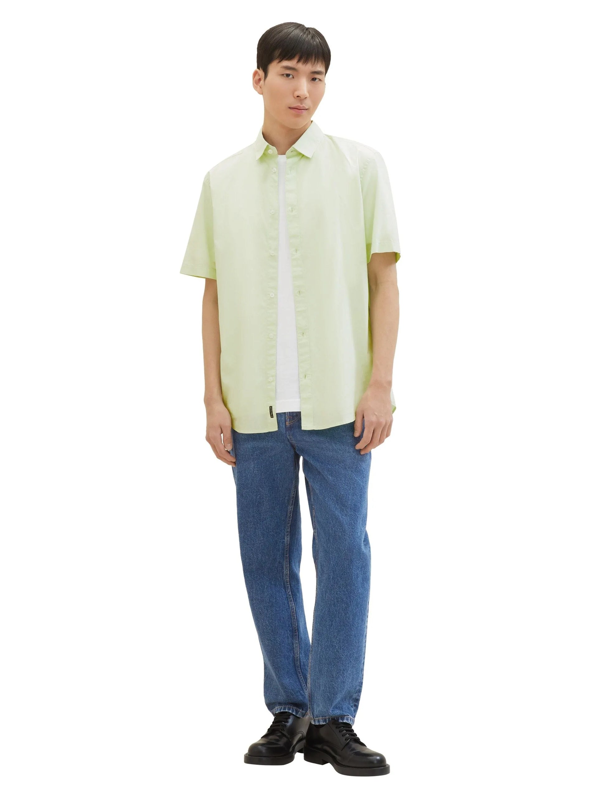 Tom Tailor – Tom Tailor Herren Basic Kurzarmhemd