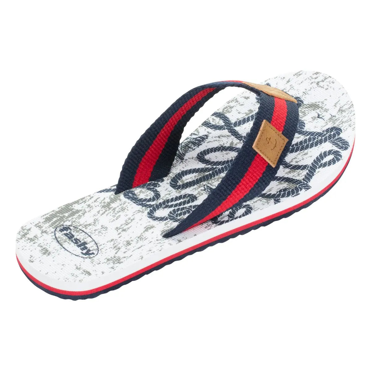 Fashy – Fashy Herren Flip Flop V-Strap Trinity
