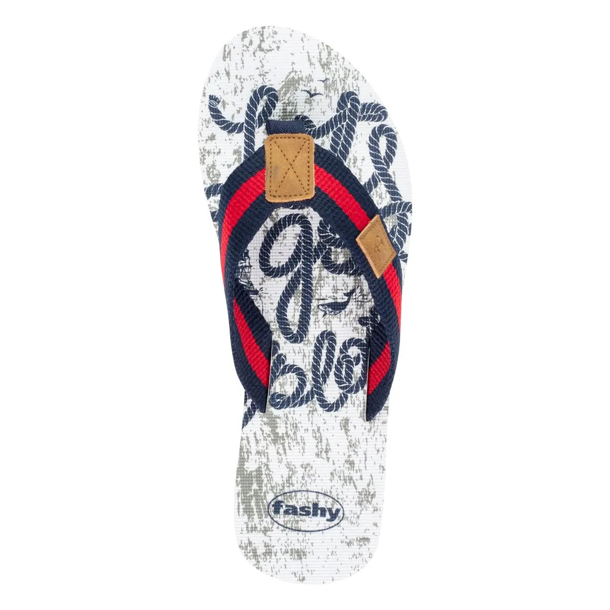 Fashy – Fashy Herren Flip Flop V-Strap Trinity