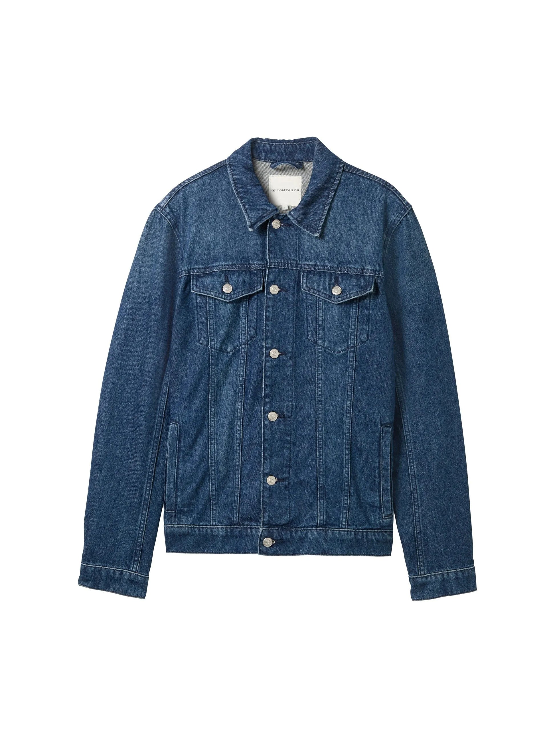Tom Tailor – Tom Tailor Herren Basic Jeansjacke