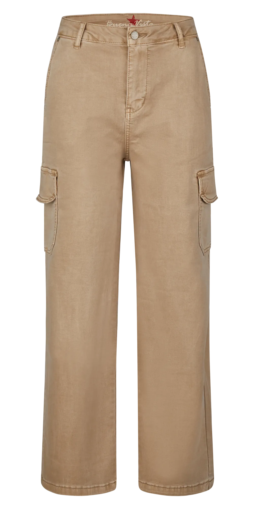 Buena Vista – Buena Vista Damen Jeans Wide Leg Cargo stretch twill