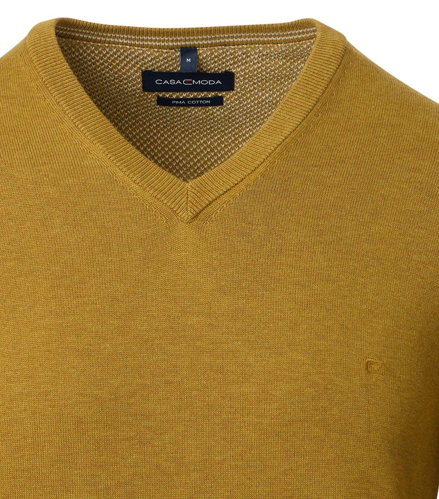 Casa Moda – Casa Moda Herren Pullover mit V-Ausschnitt uni