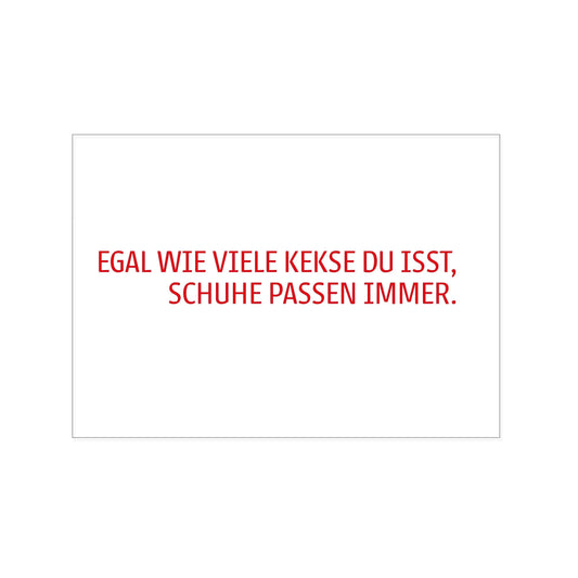 17;30 Hamburg – 17;30 Hamburg Postkarte quer, Kekse