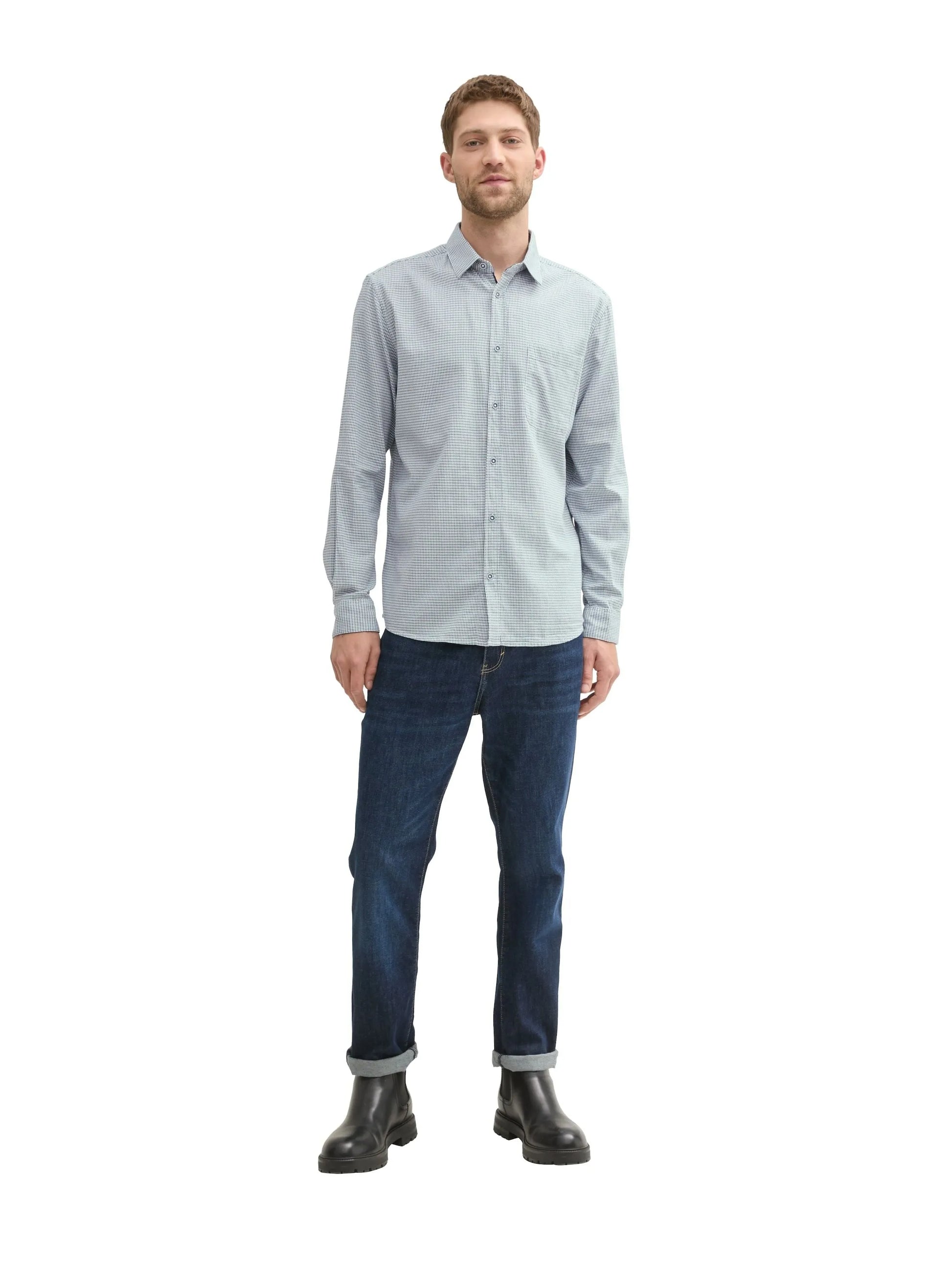 Tom Tailor – Tom Tailor Herren Regular Fit Hemd