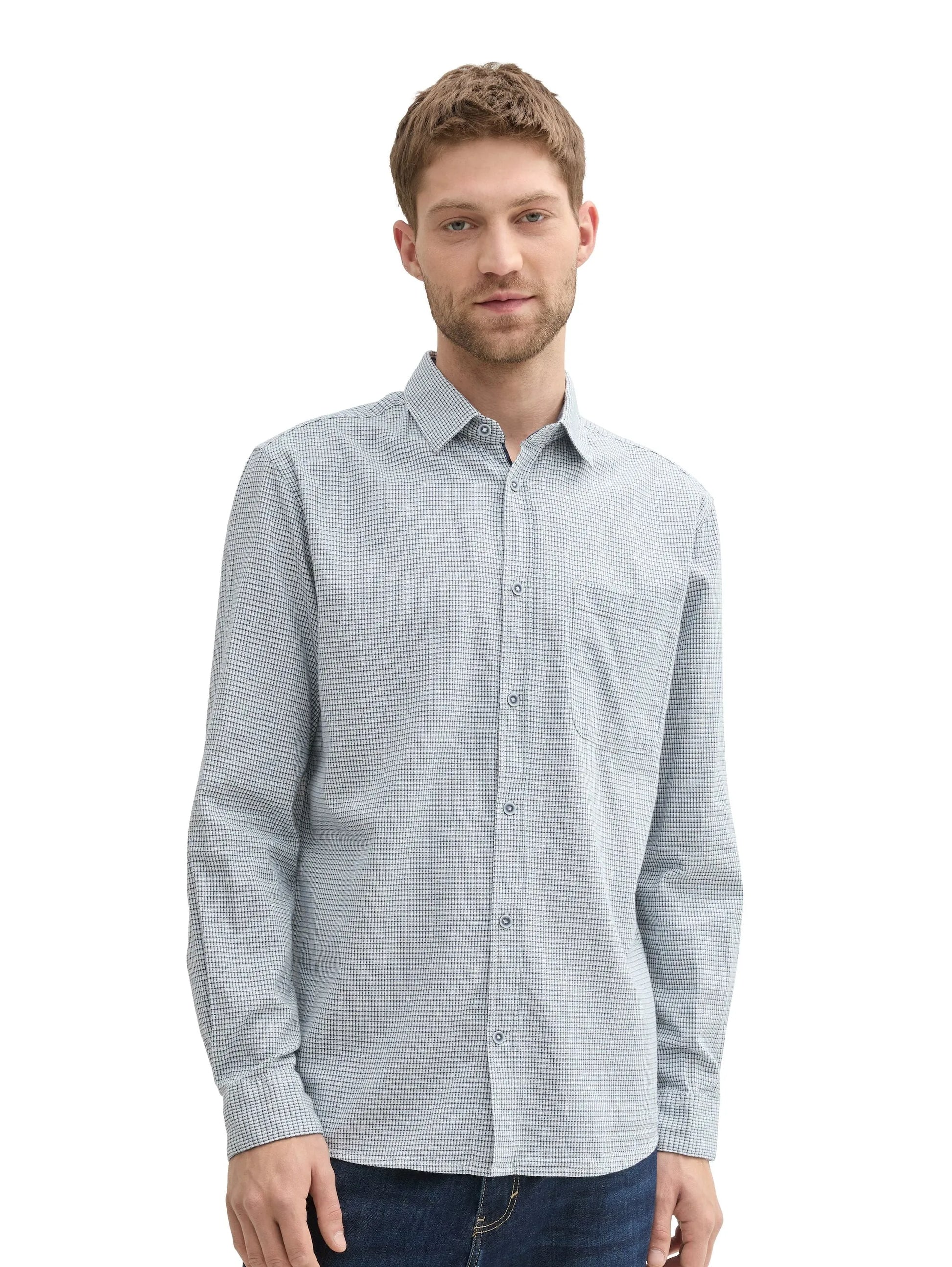 Tom Tailor – Tom Tailor Herren Regular Fit Hemd