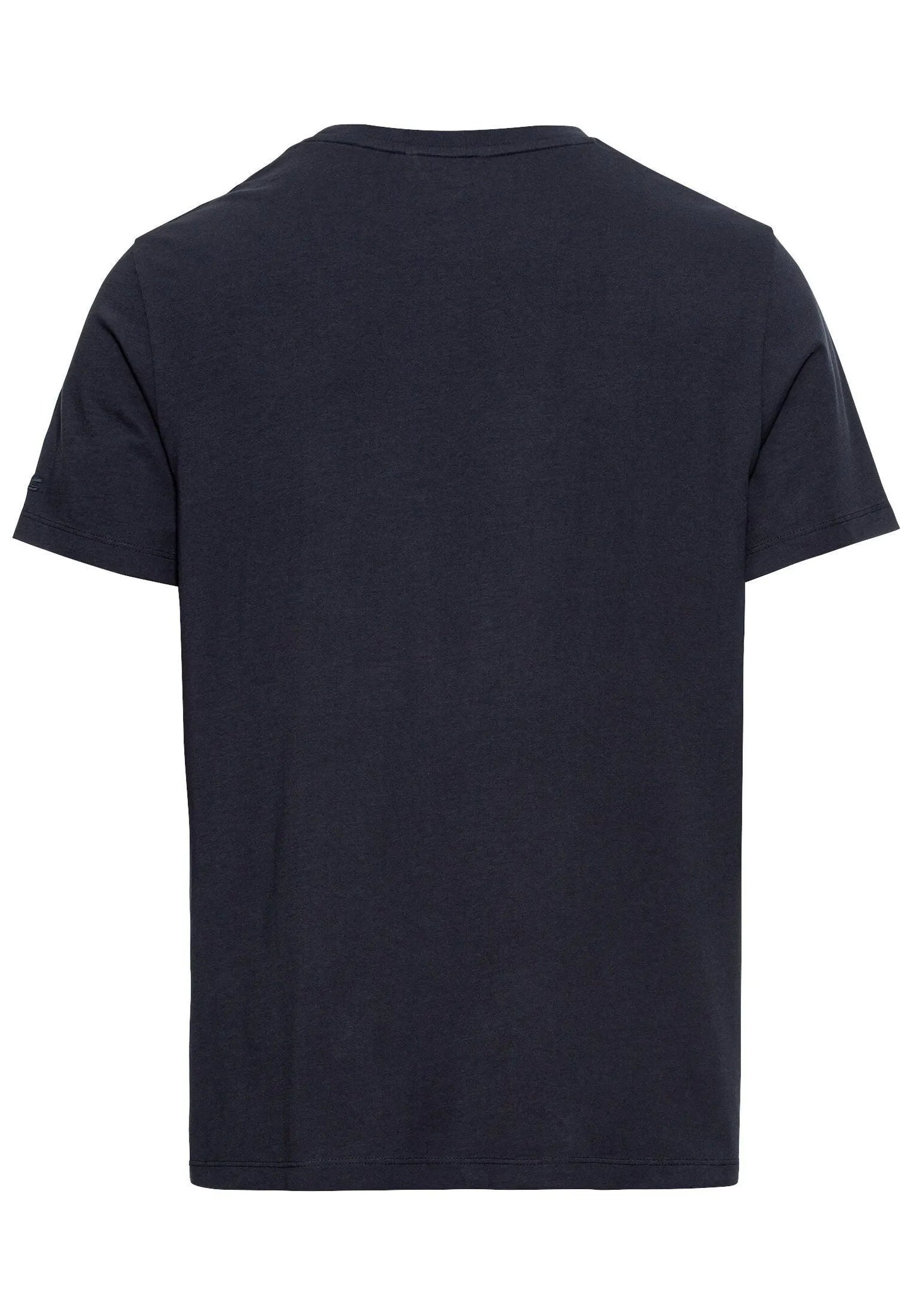Camel Active Menswear – Camel Active Herren Jersey T-Shirt aus zertifiziertem Organic Cotton