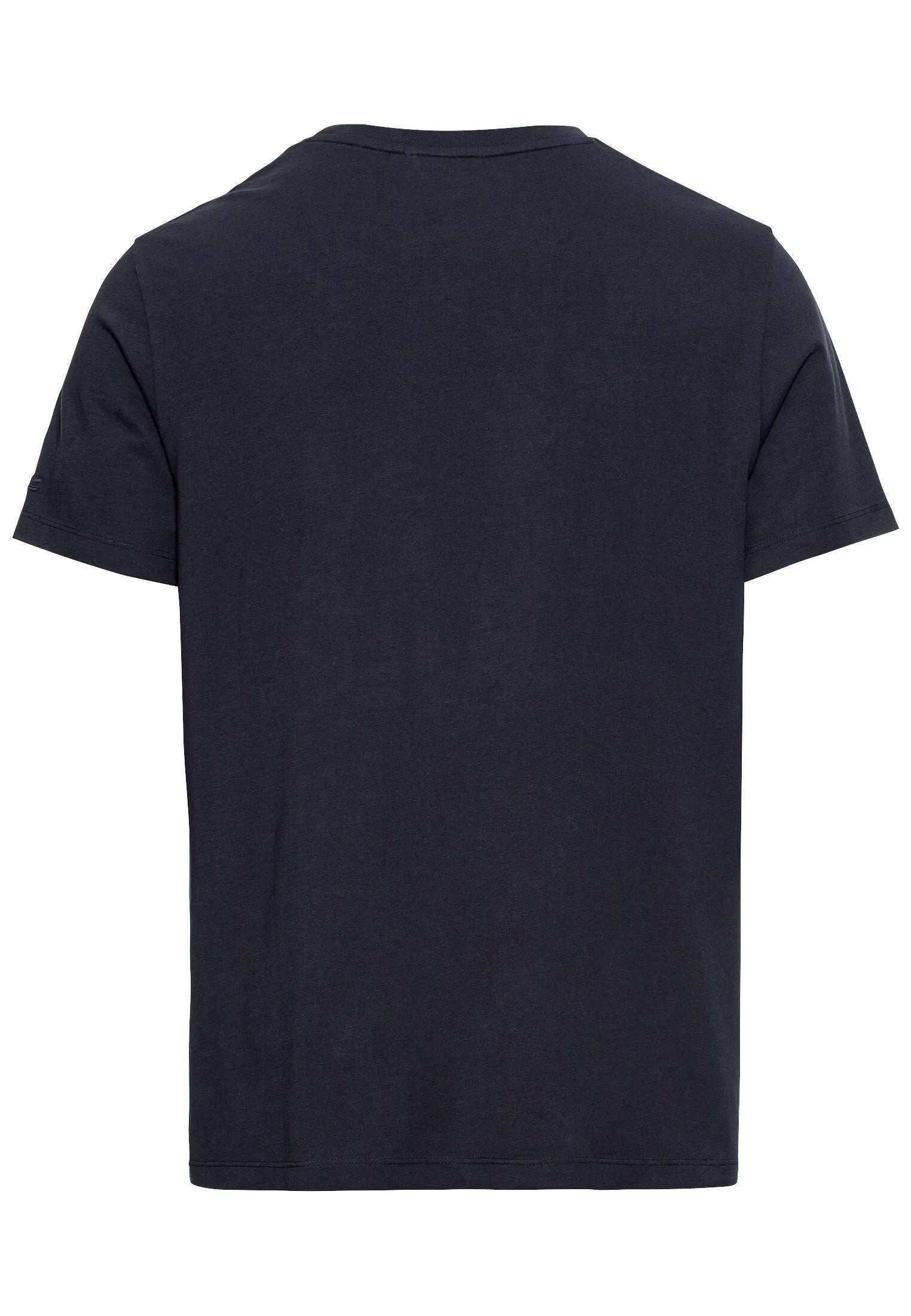 Camel Active Menswear – Camel Active Herren Jersey T-Shirt aus zertifiziertem Organic Cotton