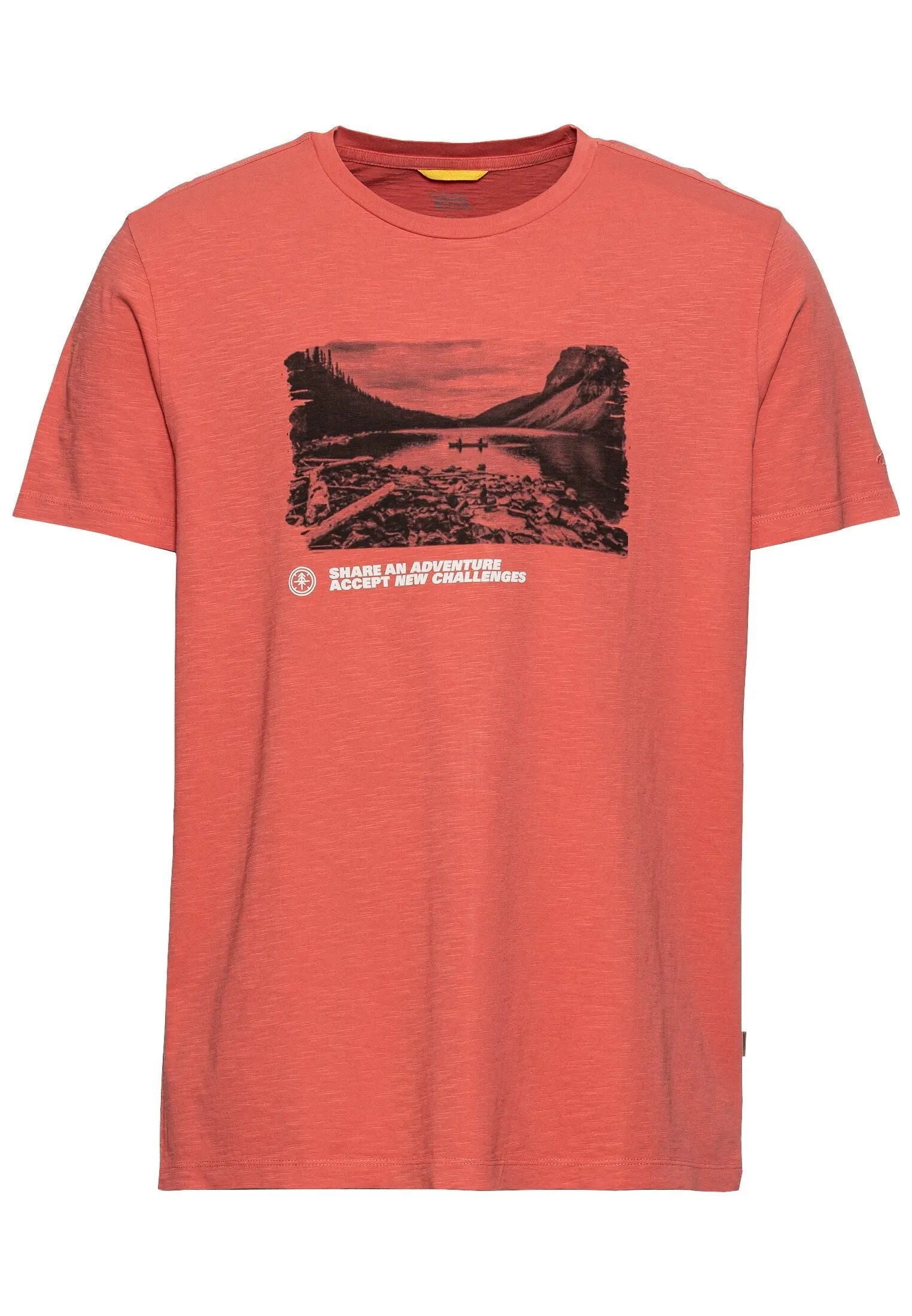 Camel Active Menswear – T-Shirt mit Print aus nachhaltigem Organic Cotton