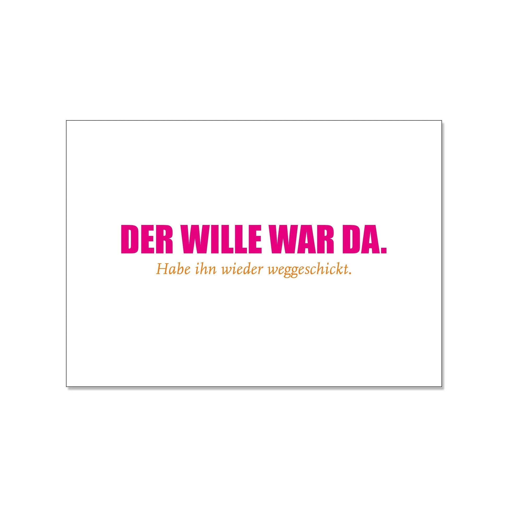 17;30 Hamburg – 17;30 Postkarte quer, der Wille war da. Habe ihn wieder weggeschickt.