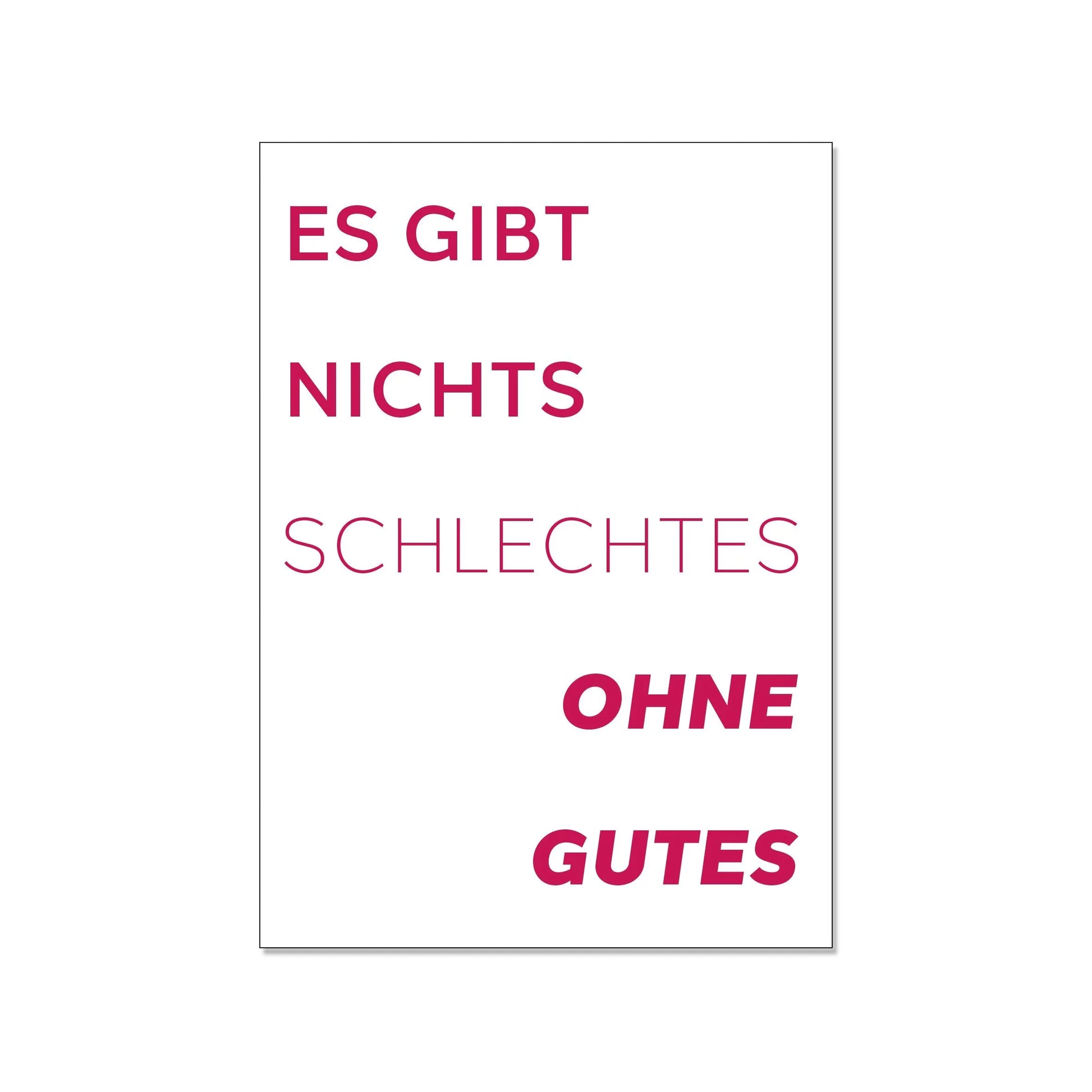 17;30 Hamburg – 17;30 Postkarte hoch, es gibt nichts schlechtes, ohne gutes