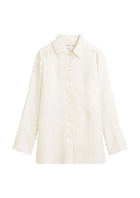 Marc O'Polo – Marc O'Polo Damen Leinenbluse relaxed