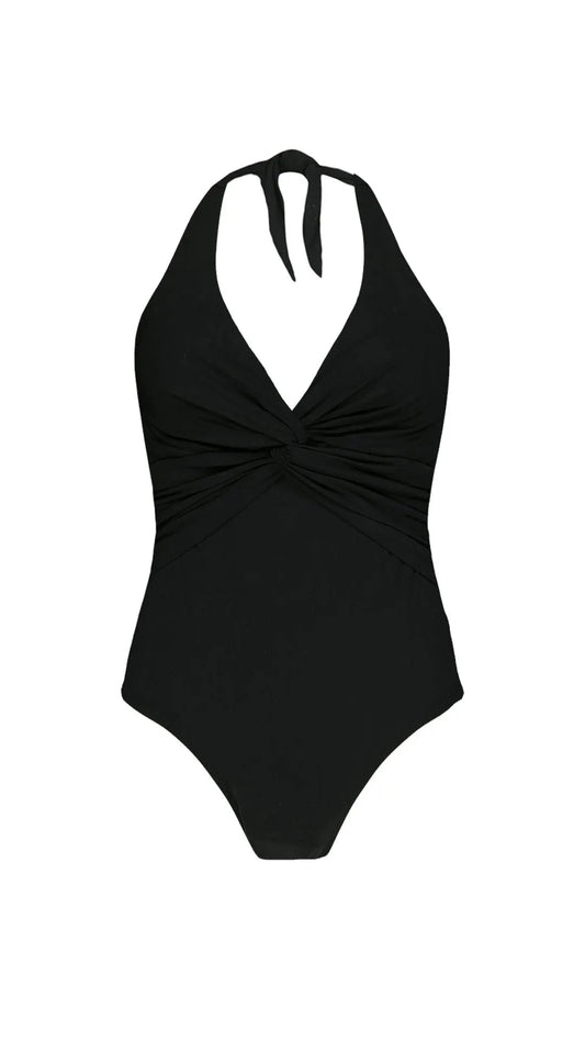 Barts – Barts Damen Badeanzug Solid Halter Shaping One Piece