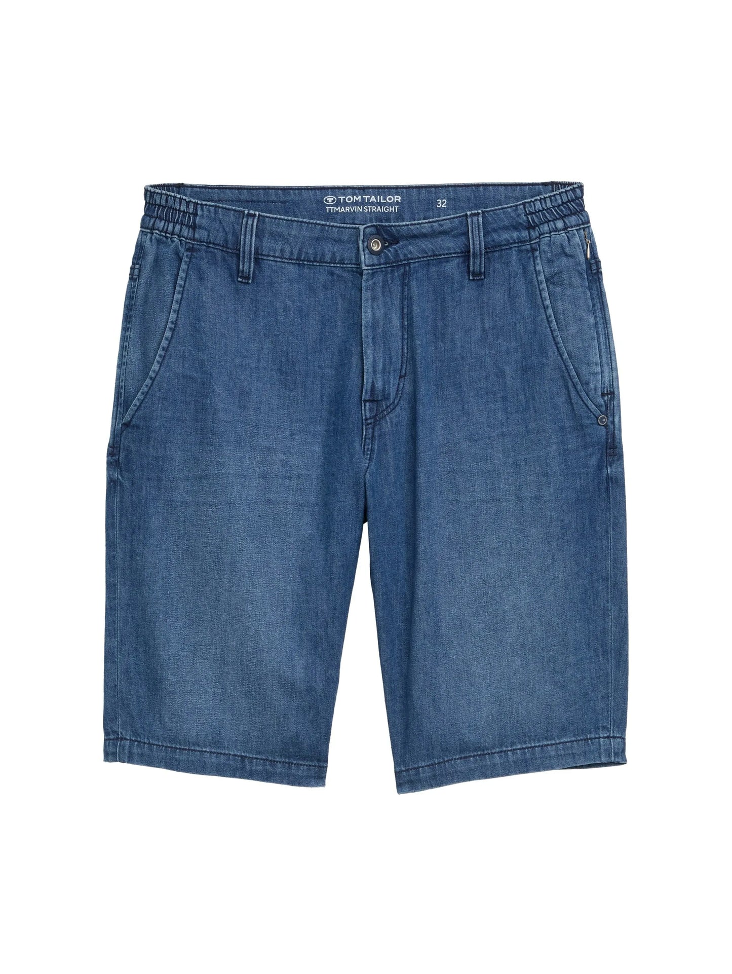 Tom Tailor – Tom Tailor Herren Straight Ultralight Jeans Shorts