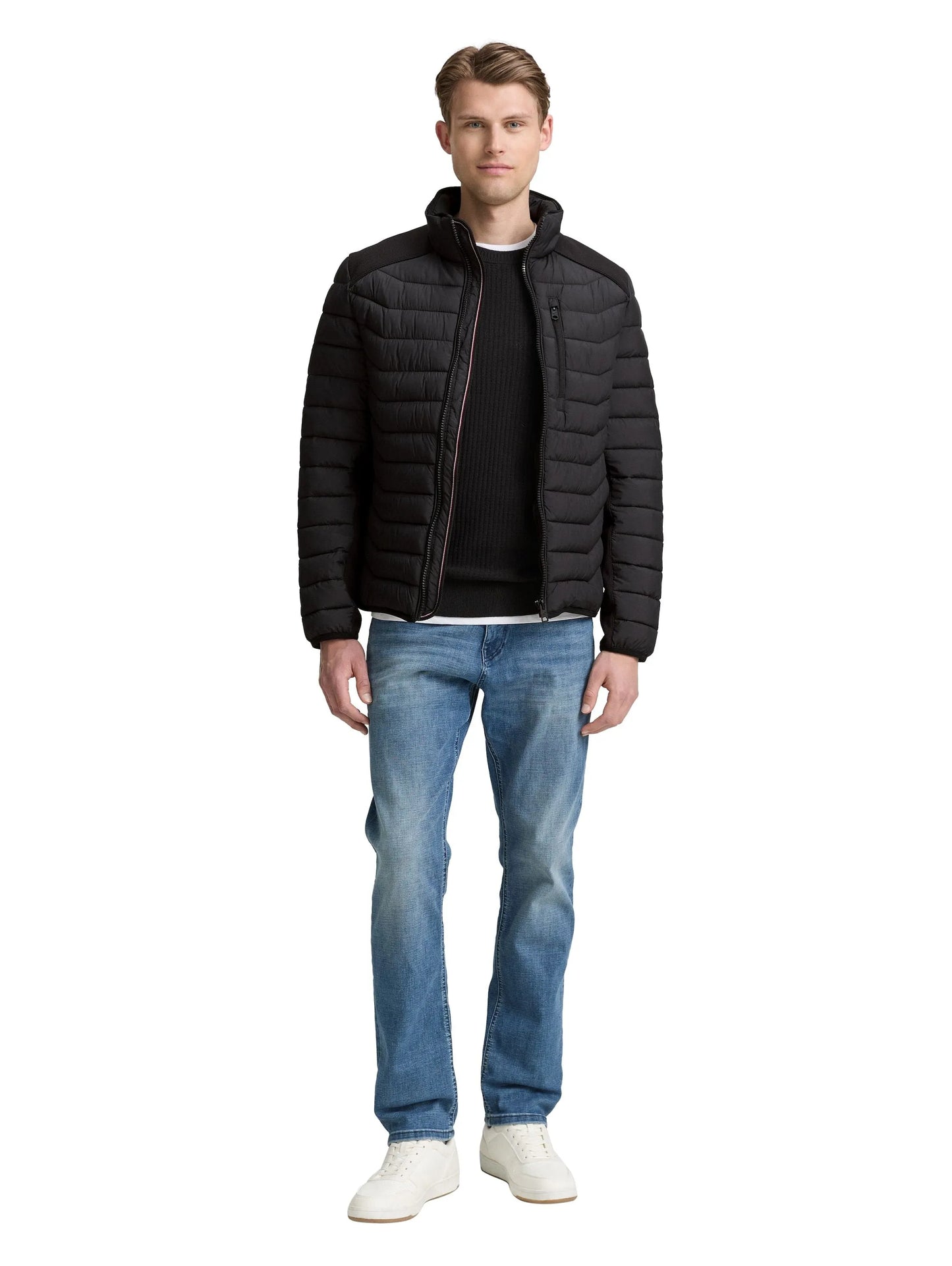 Tom Tailor – Tom Tailor Herren Lightweight Hybrid Steppjacke