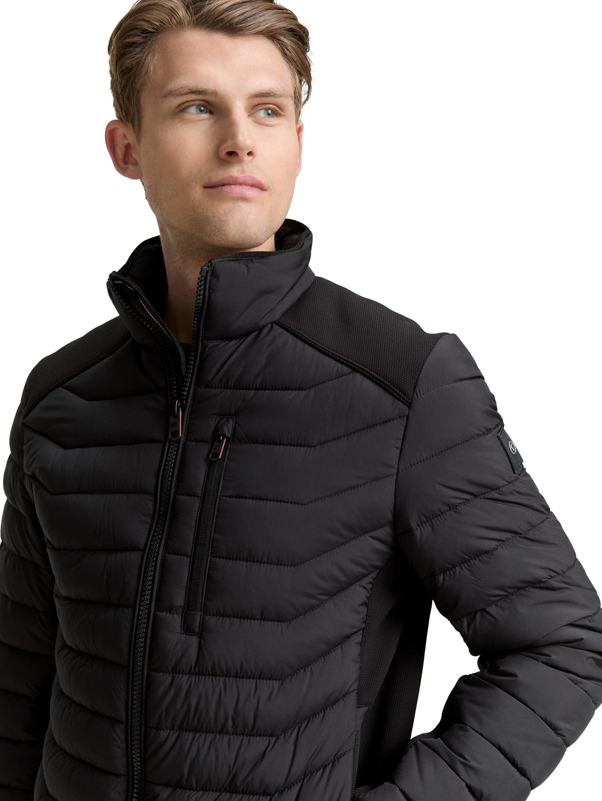 Tom Tailor – Tom Tailor Herren Lightweight Hybrid Steppjacke