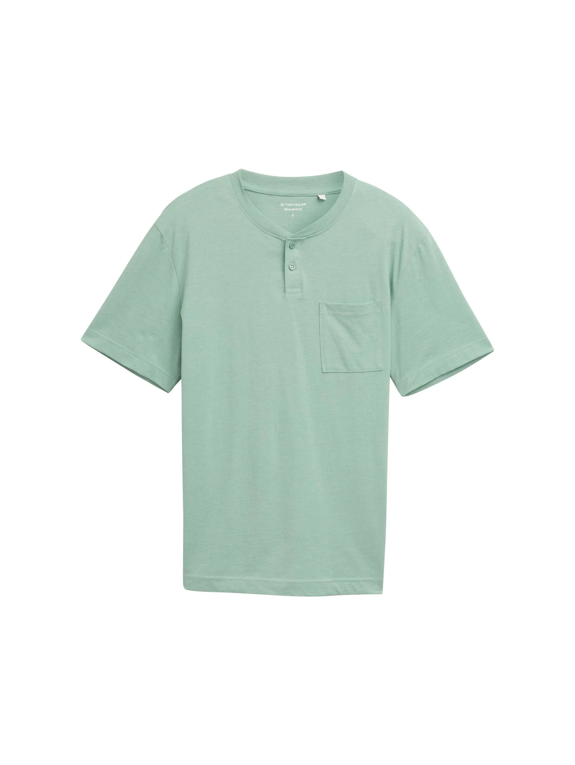 Tom Tailor – Tom Tailor Herren Henley T-Shirt